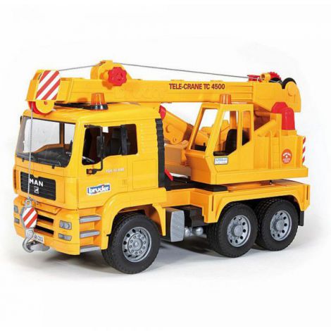 Bruder Camion MAN Macara - Jucării Construcții - imagine 5