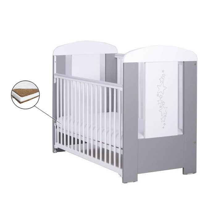 Patut Drewex Stars Culisant Silver + Saltea - imagine 7
