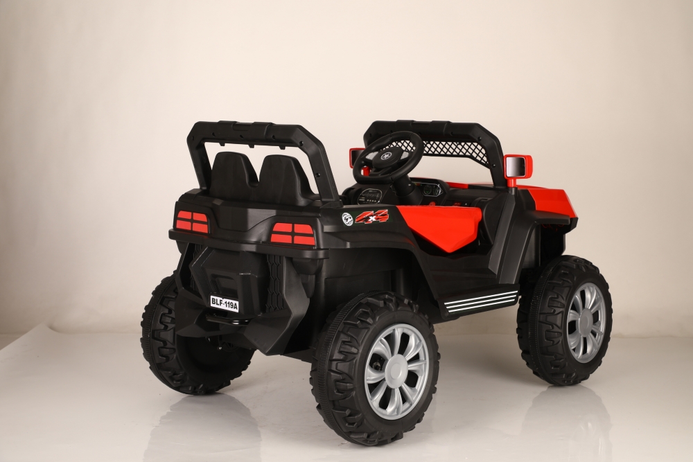 Nichiduta Jeep Jumbo 4x4 Red, 140W, cu Slow Start - imagine 4