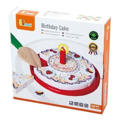 Tort Lemn Viga | Jucărie Rol Creativ