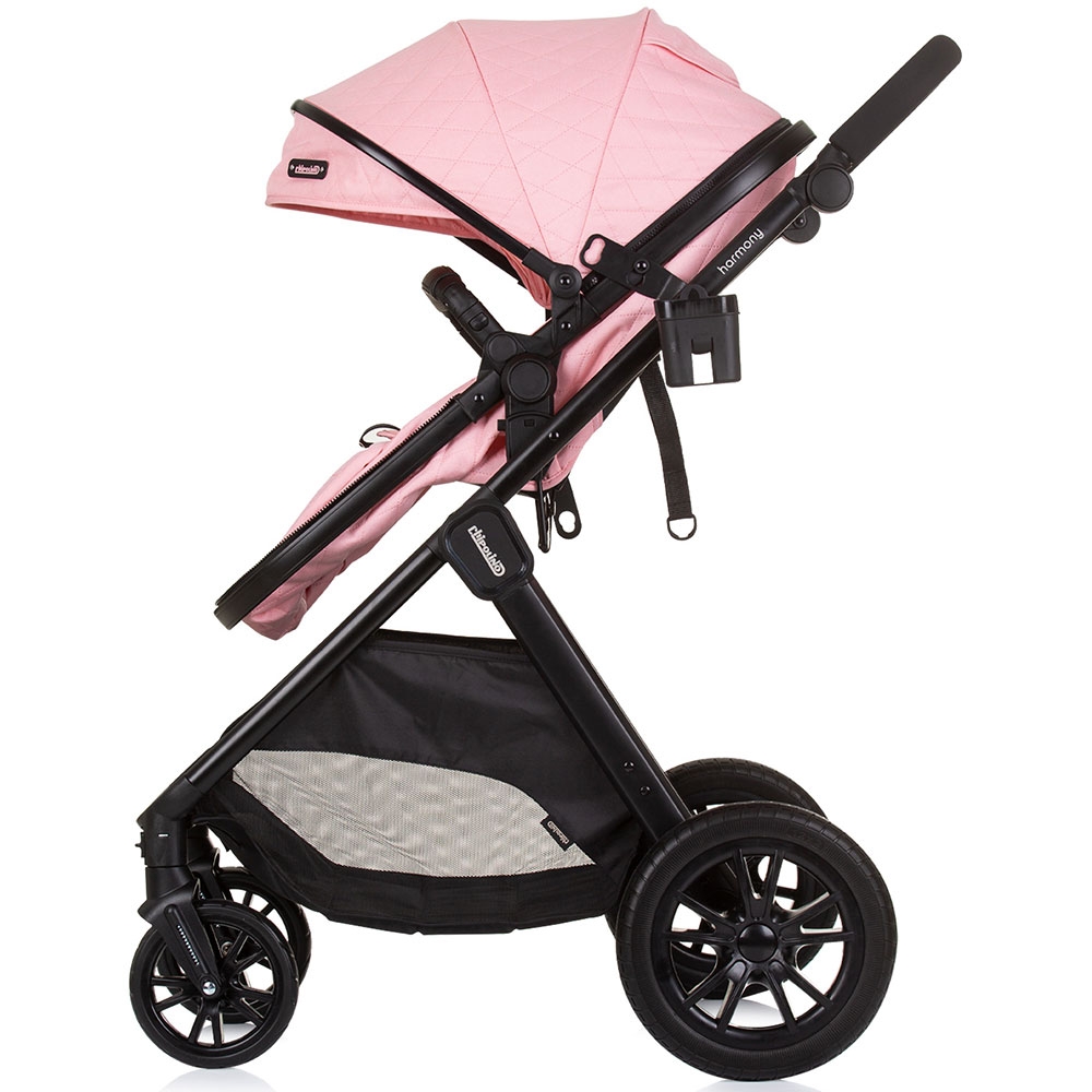 Carucior Chipolino Harmony 2 in 1 Flamingo, 0-22kg - imagine 3