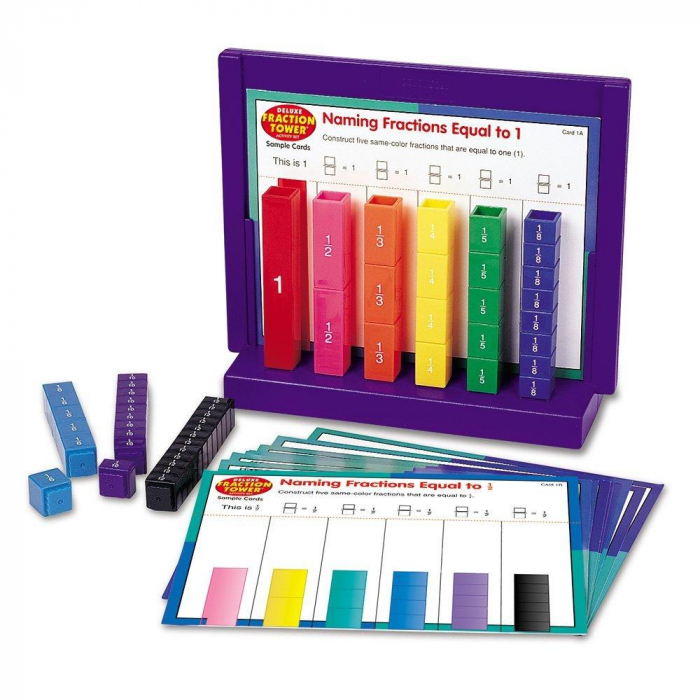 Turnul Fracțiilor Learning Resources - Matematică Interactivă