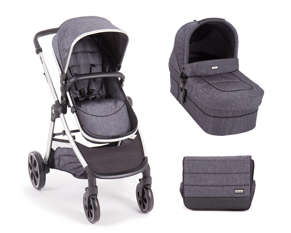 Carucior Modular 2in1 KikkaBoo Maui Gri, Ultra-Ușor - imagine 9