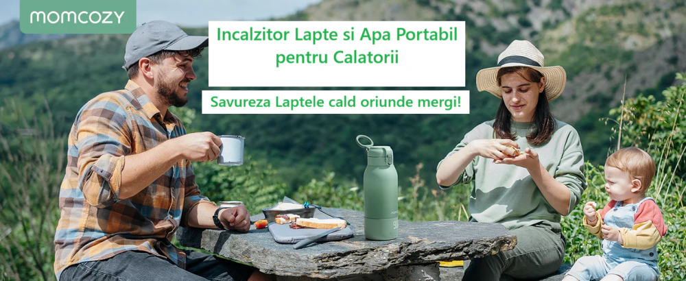 Încălzitor portabil rapid Momcozy 500ml - imagine 5