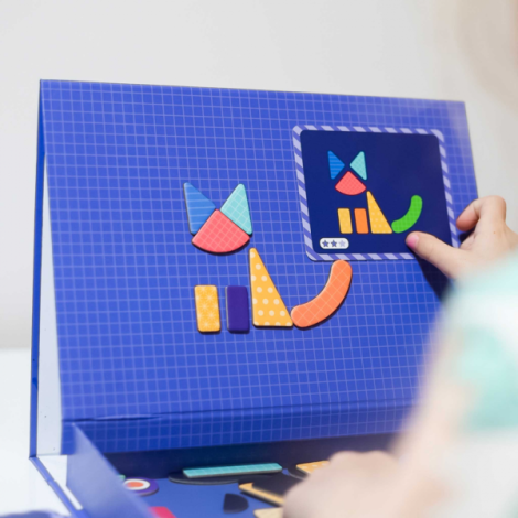 Mieredu Puzzle Magnetic Forme - Joc Educativ - imagine 6