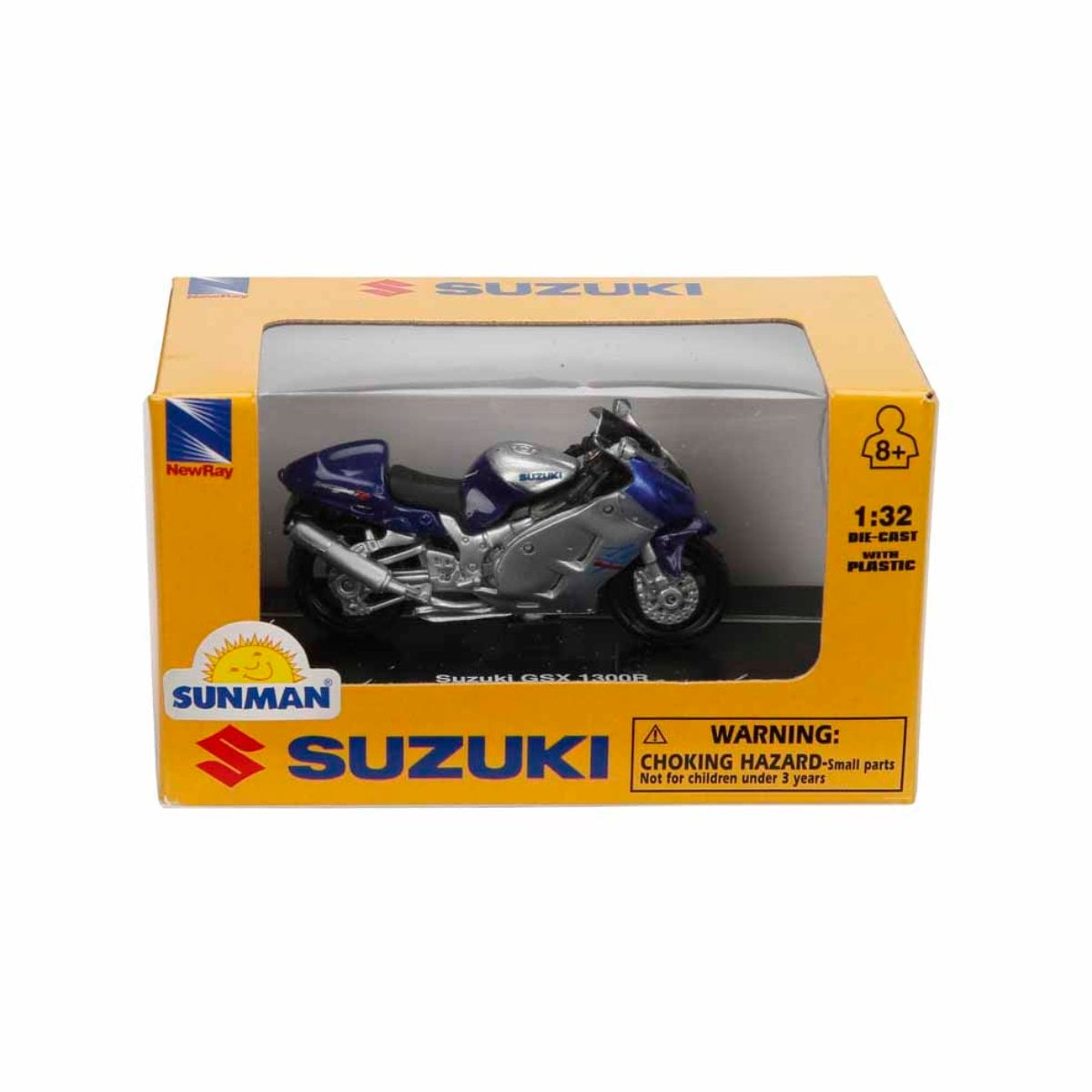 Motocicleta New Ray Suzuki GSX 1300R 1:32