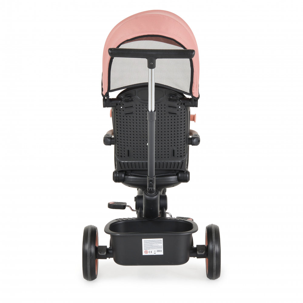 Tricicleta Byox Jasper Pink cu Maner Parental - imagine 4