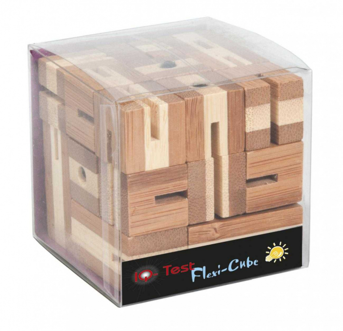 Flexi-cub Fridolin | Puzzle 3D Bambus Inteligență