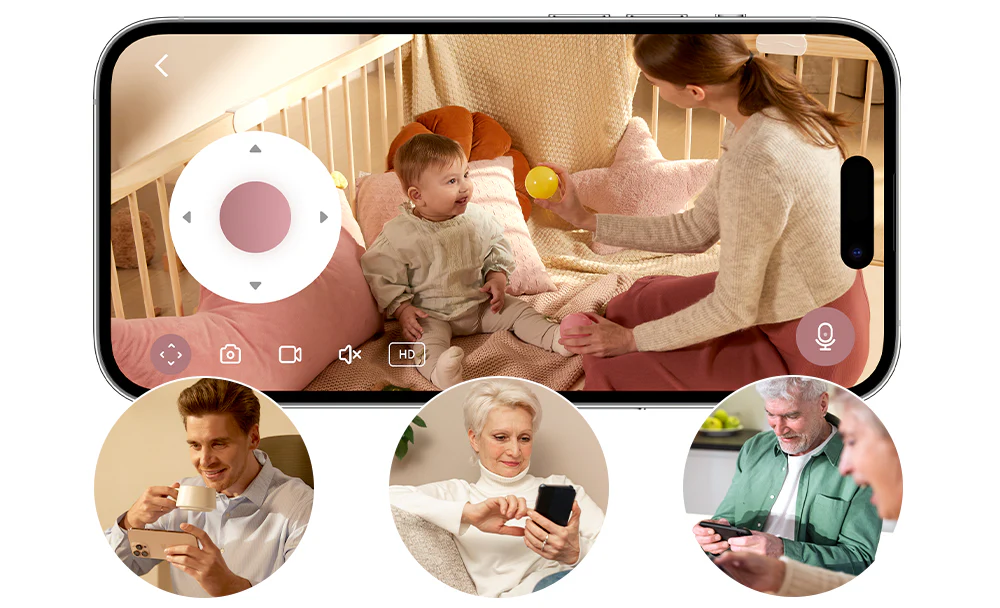 Monitor Copil Smart 5" Dual Mode | Nor pufos - imagine 4