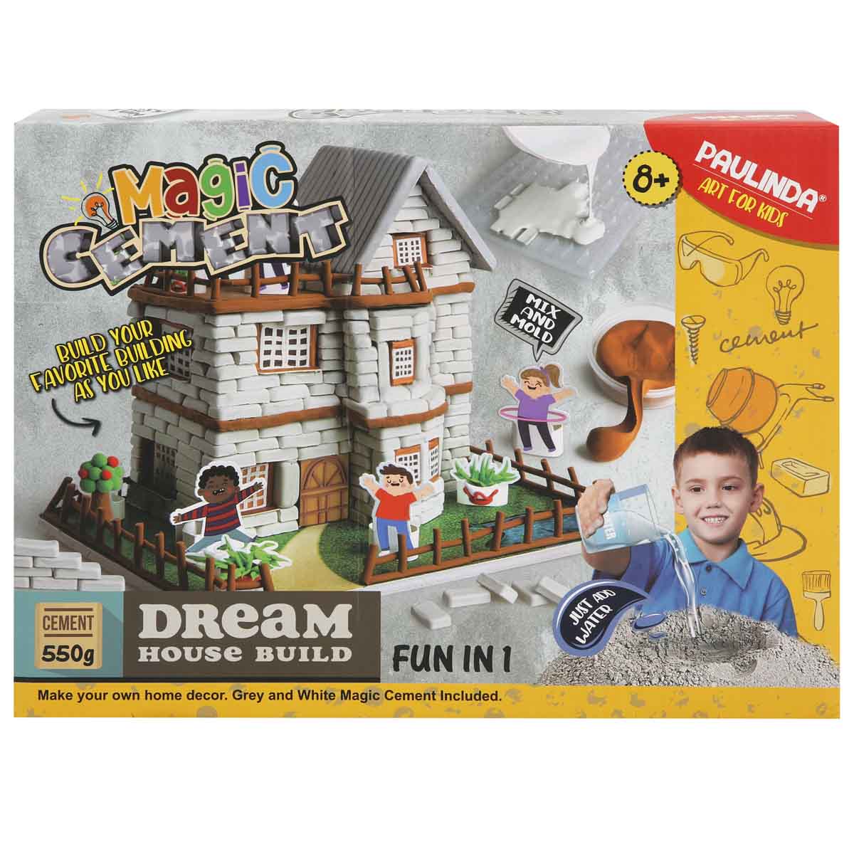 Paulinda Magic Ciment | Set Creatie Casa Visurilor