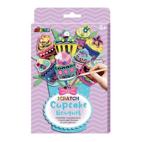 Set creativ Scratch Buchet-Tort Avenir | Jucarie manuala