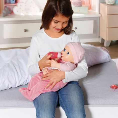 Baby Annabell Papusă Interactivă, Corp Moale, 43 cm - imagine 3