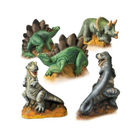 Set Creativ Dinozauri | Mulaj si Pictura Ses Creative - imagine 2