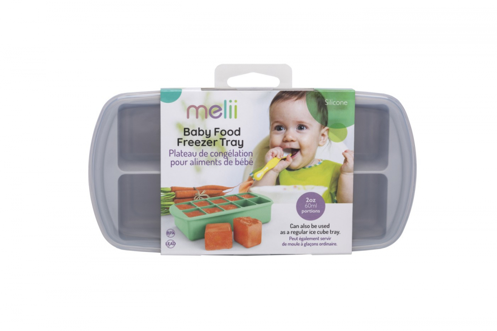 Recipient Hrană Bebe Melii, 10x59ml, Silicon