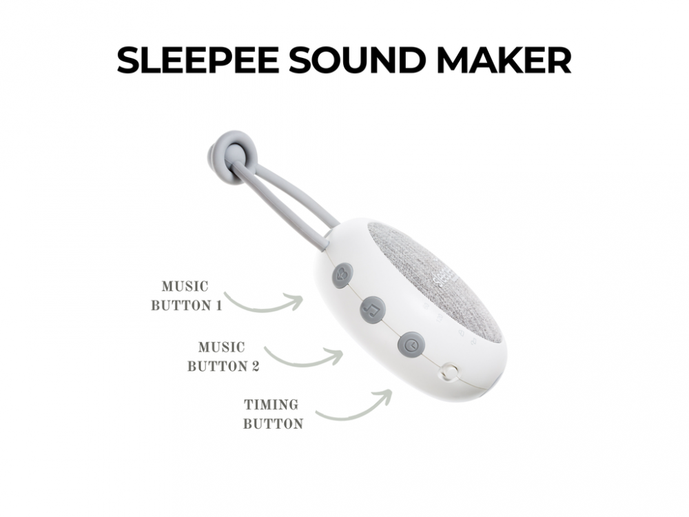 Baby nest 4in1 Sand Sleepee Nor Pufos - imagine 4