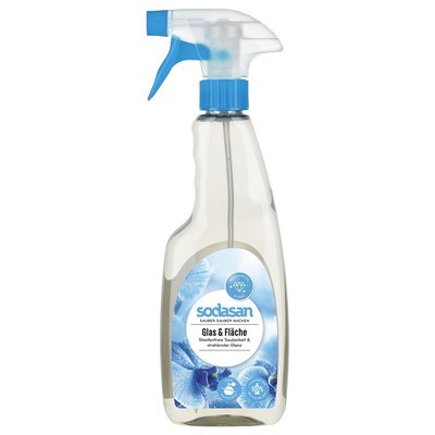 Sodasan Bio Geamuri 500ml - Curățare Fără Urme