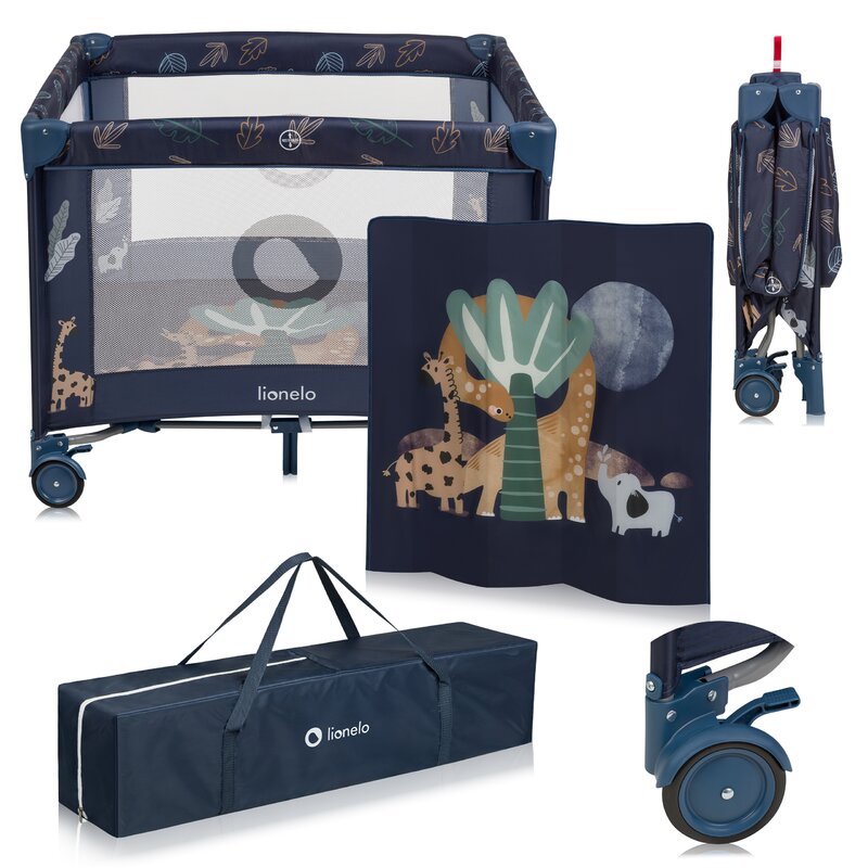 Tarc Joaca Lionelo Bonnie 100x100 cm Albastru - imagine 2