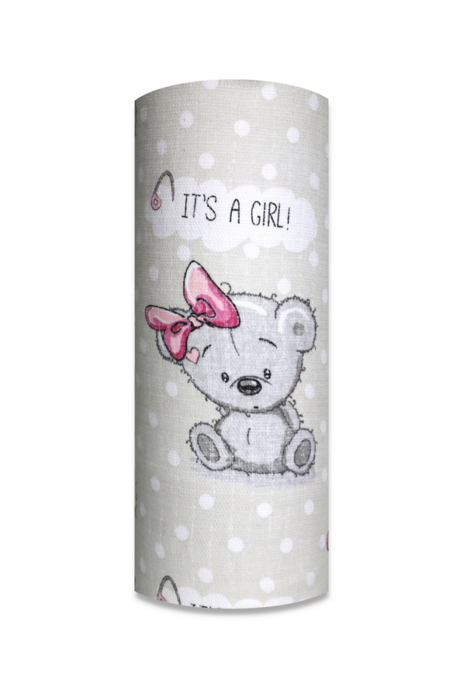 Scutec Muselina Tetra Egakids Grey Girl 70x80