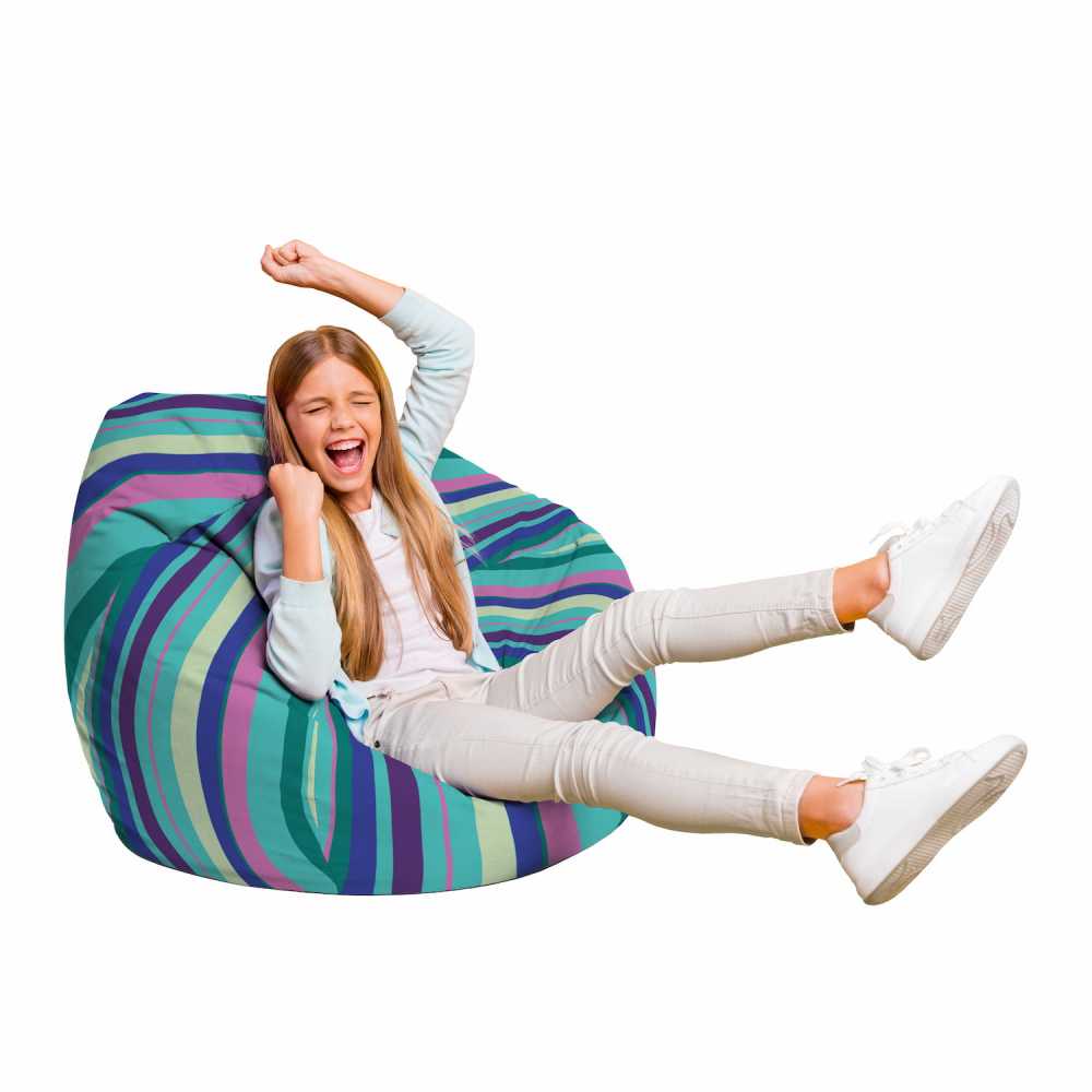 Fotoliu Puf Updeco L Pipa, Relaxant Copii și Adulți - imagine 5