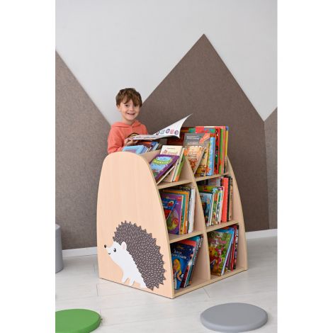 Bibliotecă Dublă Arici Moje Bambino | Ideală Școli - imagine 8