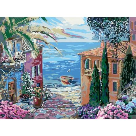 Ravensburger CreArt Pictura pe Numere Mediteranean - imagine 3