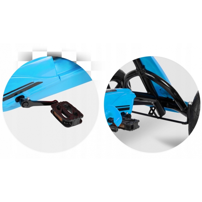 Kart Pedale Ricokids RK592 Albastru cu Frâna - imagine 6