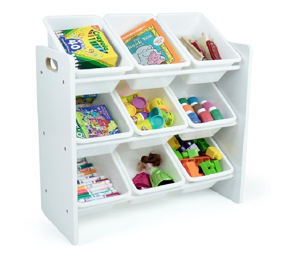 Organizator Ginger Home 9 Cutii, Alb - imagine 3