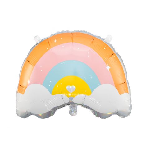 Balon Curcubeu Party Deco 55x40 cm - Decor Petreceri