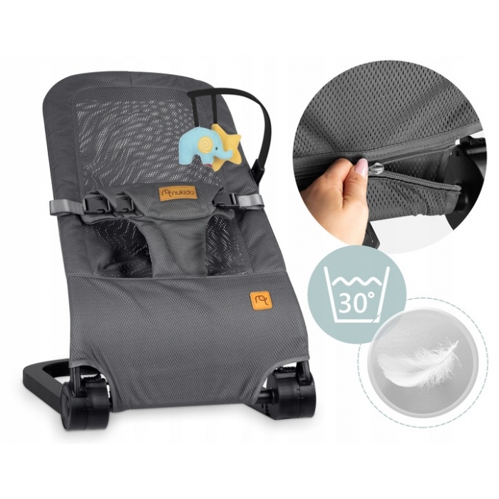 Balansoar Nukido 2in1 Pliabil - Comfort Sigur - imagine 5