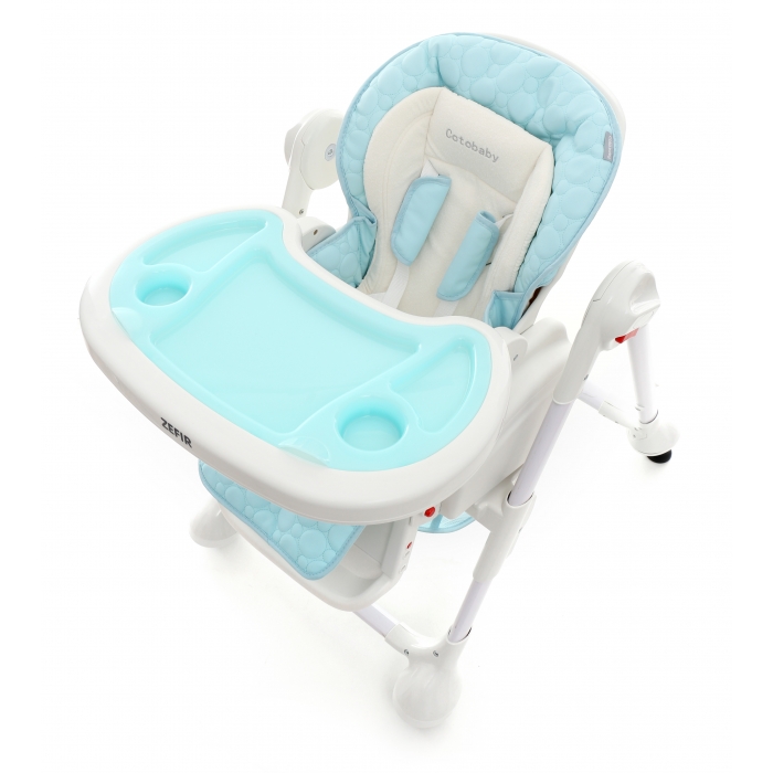 Scaun de masa Coto Baby Zefir Blue, reglabil - imagine 5