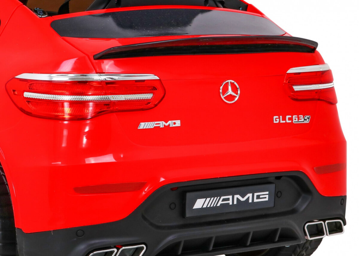 Masinuta Electrica Mercedes AMG GLC63s 4x4 Rosu - imagine 7