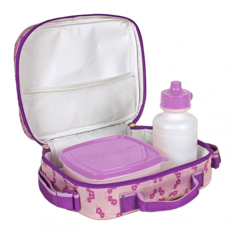 Geantă Prânz Printesa Sofia cu Recipiente și Termoizolație - imagine 2