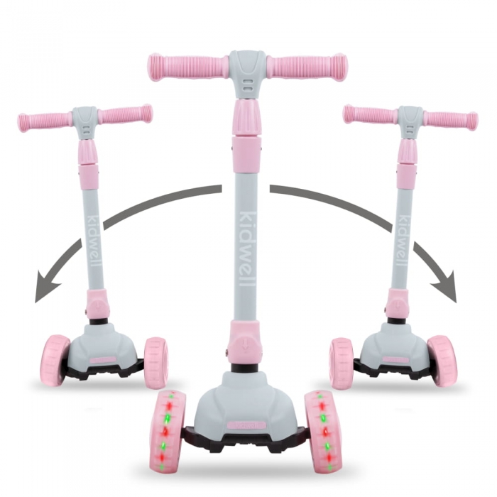 Trotineta Kidwell Jax Pliabilă 3 Roți LED - imagine 6