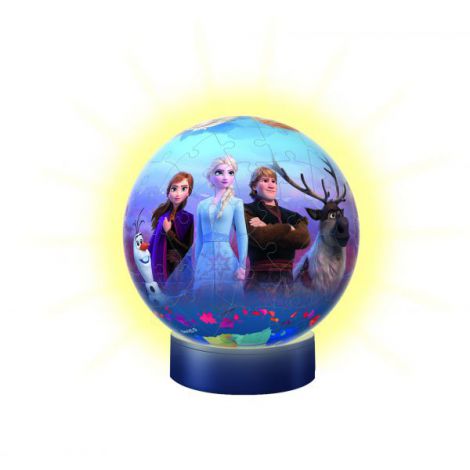 Puzzle 3D Frozen II Luminos Ravensburger - imagine 3