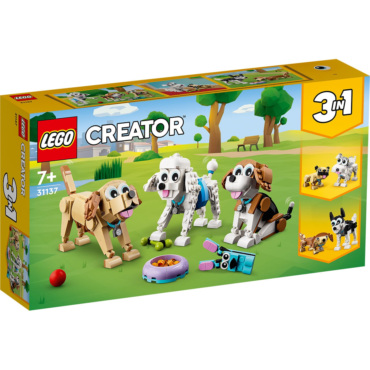 LEGO Creator Caini Adorabili 31137 - Set 3 in 1