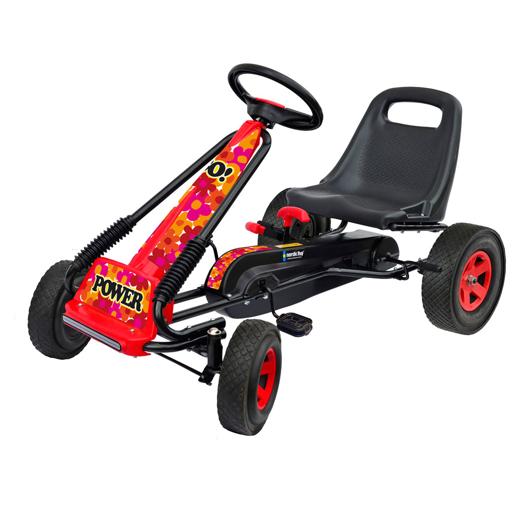 Kart cu Pedale Nordic Hoj, Metalic, 3-8 Ani - imagine 2
