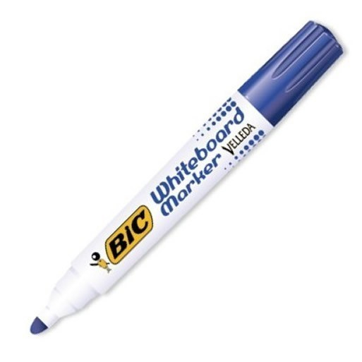 Marker Bic Velleda Albastru | Ștergere Ușoară de pe Tablă