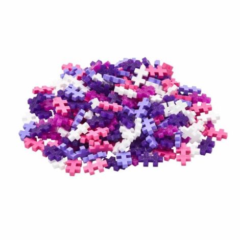 Set Constructie Plus-Plus 240 Piese Glitter Mix - imagine 3