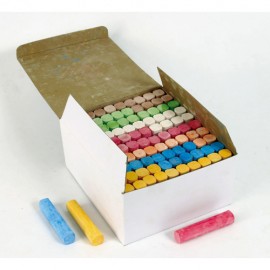 Cutie creta 100 buc Heutink, colorată pentru asfalt