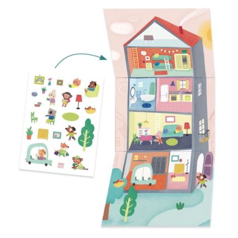 Joc Creativ Casa Animalelor Djeco - 6 Activități - imagine 3