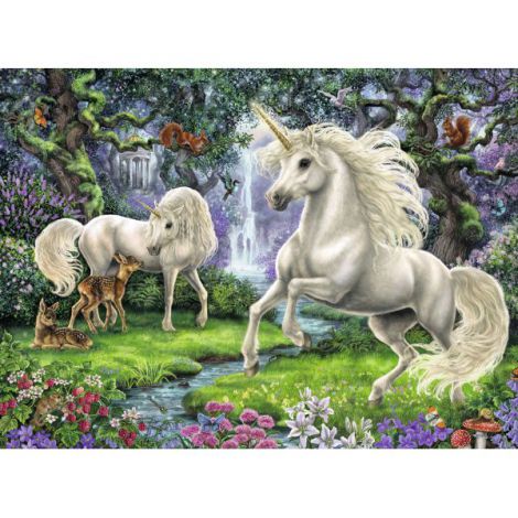 Puzzle Unicornii Mistici 200 piese Ravensburger - imagine 3