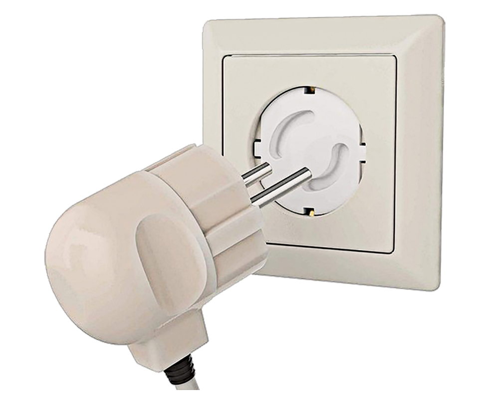 Set 6 Protectii Priza Kikkaboo - Siguranță Copiilor