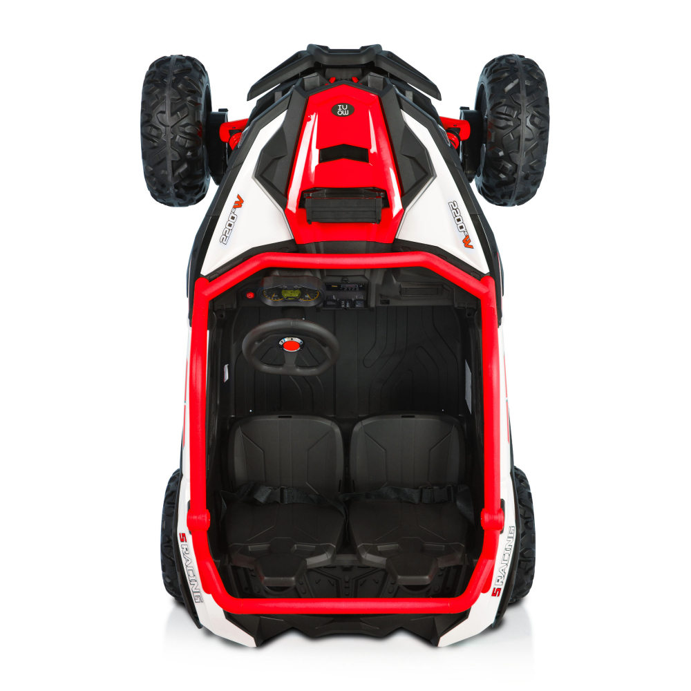 Moni Masinuta Electrica 4x4 Typhoon Red 2 Locuri - imagine 6