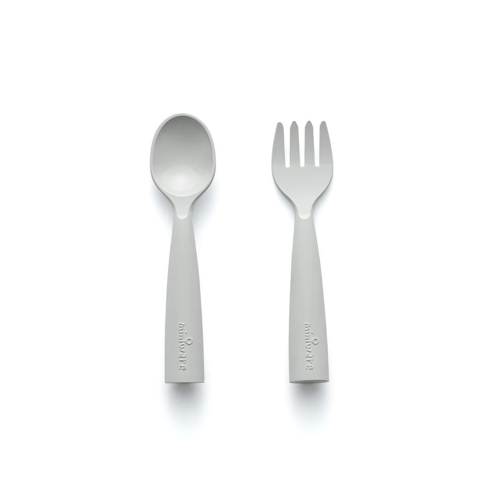 Set Tacâmuri Bebeluși Miniware My First Cutlery Dove - imagine 2