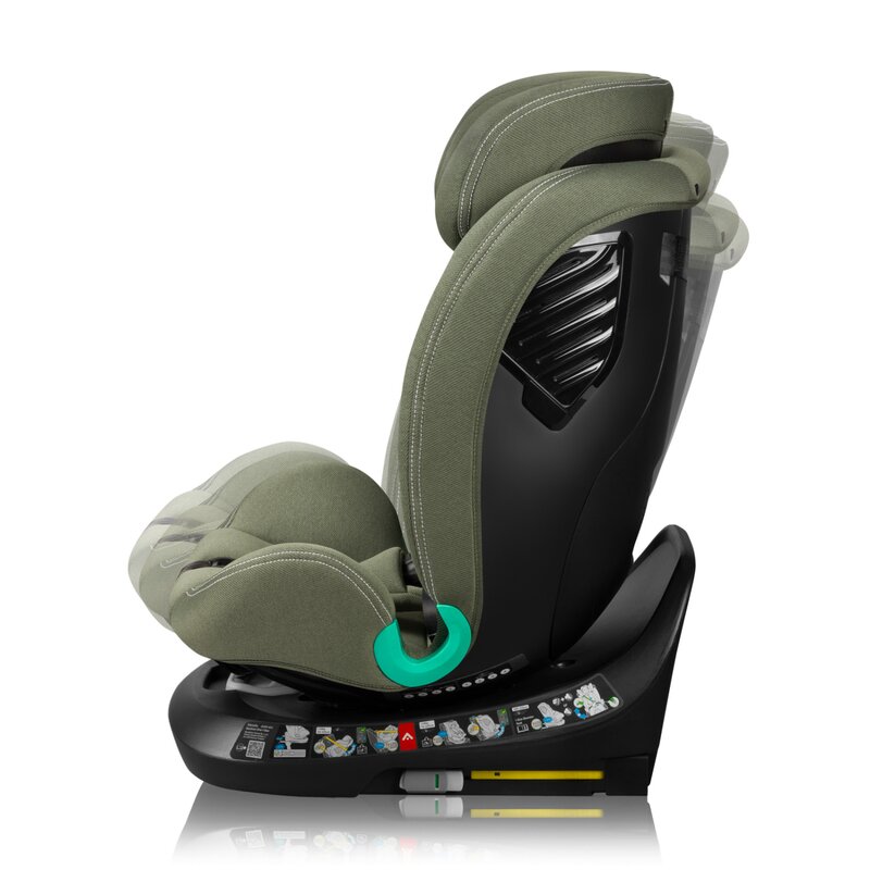 Scaun auto Lionelo Bastiaan One i-Size Verde - imagine 2
