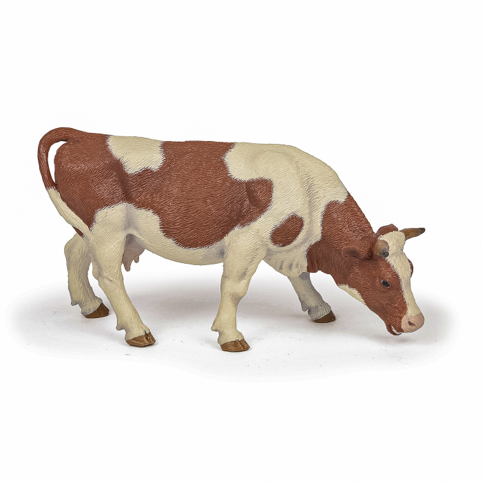 Figurina Vaca Simmental Pas | Prietenii de la ferma