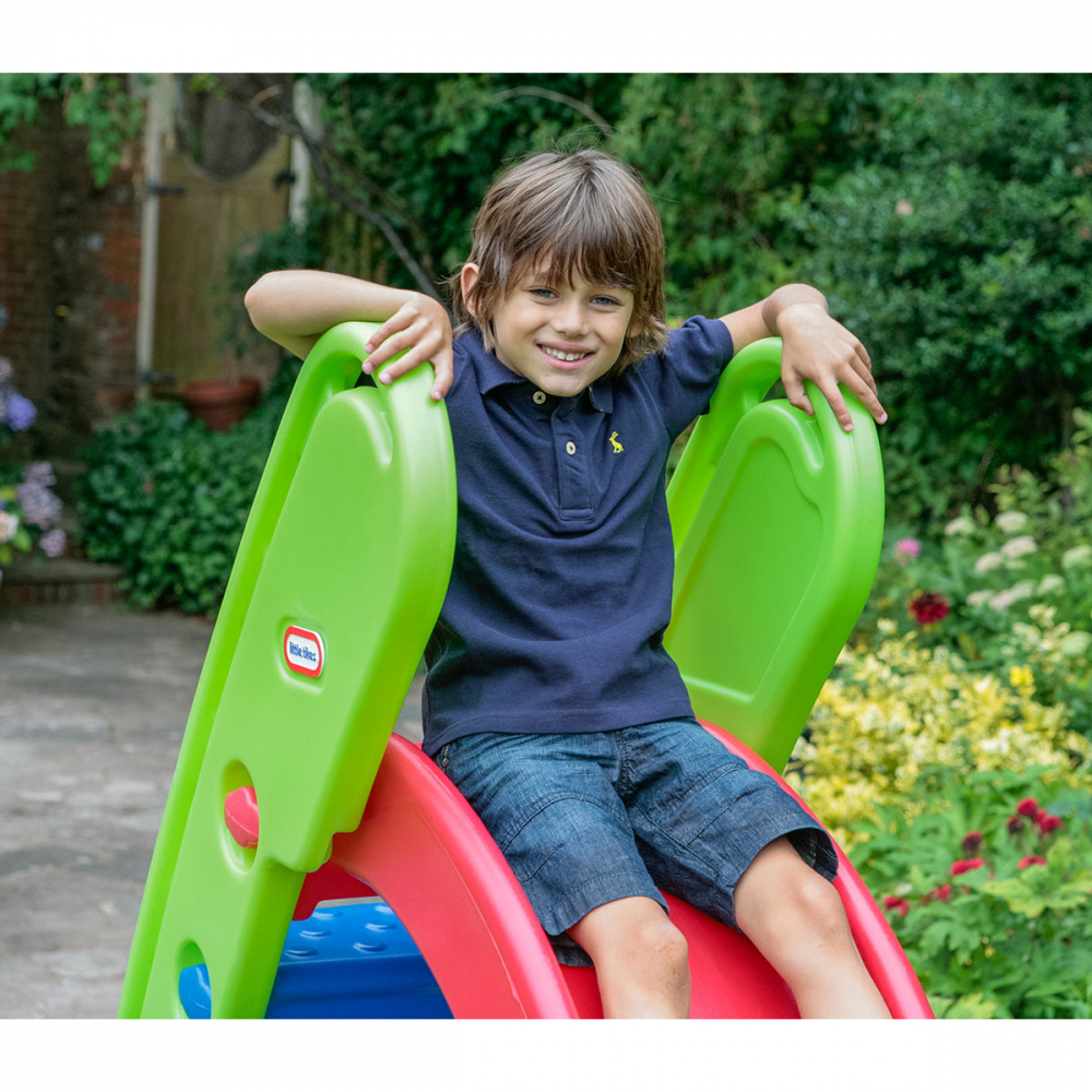 Tobogan mare roșu Little Tikes Exterior - imagine 3