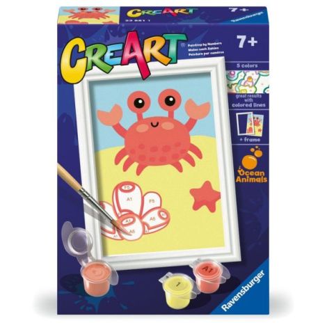 Ravensburger CreArt Kit Pictura Crab Prietenos