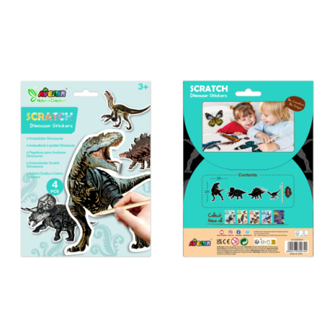 Abtibilduri Razuibile Dinozauri Avenir - imagine 3