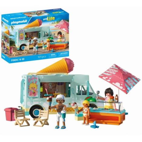 Playmobil Stand Inghetata si Surf Shop - Joc Creativ